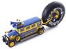 Buick Goodyear Airwheel Promotion Bus - Blue Yellow (Diecast Car)