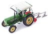 Schluter S 450 / Silver Plow 1962 Green (Diecast Car)