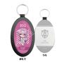 [Heaven Burns Red] Leather Key Ring 48 Satomi Kura (Mini Chara) (Anime Toy)