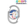 Piapro Characters [Especially Illustrated] Meiko Early Summer Go Out Ver. Art by Rei Kato Glass Carabiner (Anime Toy)