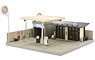 The Building Collection 184 Closed Gas Station B (Permanently Closing Gas Station B) (Model Train)