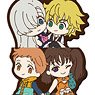 The Seven Deadly Sins: Dragon`s Judgement Waiwai Rubber Strap (Set of 6) (Anime Toy)