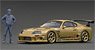 Top Secret GT300 Supra (A80) Gold With Mr. Nagata (Diecast Car)