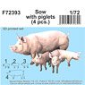 Sow with Piglets (Plastic model)