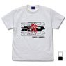 Evangelion NERV Cyber Logo T-Shirt White M (Anime Toy)