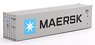 40ftコンテナ `Maersk` (ミニカー)