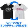 The Idolm@ster Million Live! Tomoka Tenkubashi Kobuta-chan Kishidan Reversible T-Shirt White x Black L (Anime Toy)