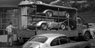 Merceds-Benz L3500 `Porsche Renndienst` w. 550 Silhouettes (Diecast Car)