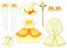 PNS Magical CUTE -Pure Heart- Dress Set (Marmalade) (Fashion Doll)