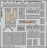 Bristol F.2B Zoom Etched Parts(for Eduard) (Plastic model)