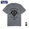 Mobile Suit Gundam Zeon E.A.F. Heavy Weight T-Shirt Mix Gray S (Anime Toy)