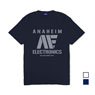 Mobile Suit Z Gundam Anaheim Electronics Heavy Weight T-Shirt Navy S (Anime Toy)