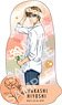 The New Prince of Tennis Die-cut Sticker (F Wakashi Hiyoshi) (Anime Toy)