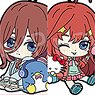 The Quintessential Quintuplets x Sanrio Characters 2023 Petanko Trading Rubber Strap Vol.2 (Set of 5) (Anime Toy)