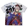 Fate/Grand Order Saber/Miyamoto Musashi Full Graphic T-Shirt White M (Anime Toy)