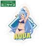 KonoSuba: God`s Blessing on this Wonderful World! 3 [Especially Illustrated] Aqua Swimwear Ver. Mini Sticker (Anime Toy)