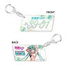 Racing Miku 2023 Tropical Ver. Number Plate Style Key Ring (Anime Toy)