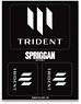 Spriggan GG3 Resistant Sticker Trident (Anime Toy)