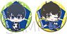 Blue Lock Chibi Chara Can Badge Set Yoichi Isagi & Meguru Bachira (Anime Toy)