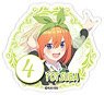 Acrylic Badge The Quintessential Quintuplets 3 09 Yotsuba Nakano B AB (Anime Toy)