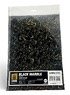 Black Marble. Round Die-cut for Bases for Wargames - 2 pcs. (Plastic model)