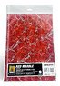 Red Marble. Square Die-cut Marble Tiles - 2 pcs. (Plastic model)