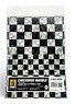 Checkered Marble. Square Die-cut Marble Tiles - 2 pcs. (Plastic model)