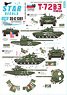 War in Ukraine # 10. Russian T-72B3(obr 2016) in 2022. (Decal)
