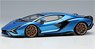 Lamborghini Sian FKP 37 2019 Blu Aegir (Diecast Car)