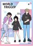 World Trigger Single Clear File Blue Pink Parka Vol.2 (Anime Toy)