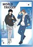 World Trigger Single Clear File Navy Blue Parka Vol.2 (Anime Toy)