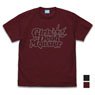 Angel Beats! Girls Dead Monster T-Shirt Burgundy L (Anime Toy)