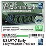 US LVT-7 Early Workable Track Set (for Tamiya/Academy LVT-7) (Plastic model)