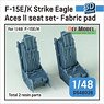 F-15E/K Strike Eagle Aces II seat Set- Fabric pad (Plastic model)