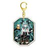 Hatsune Miku x Rascal 2023 Glitter Acrylic Key Ring Hatsune Miku (Anime Toy)
