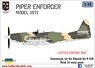 Piper Enforcer (model 1971) Conversion Set for Eduard Kit P-51D (Plastic model)