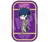 Master Detective Archives: Rain Code Chara March Square Can Badge 12. Yakou Furio (Anime Toy)