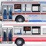 The Bus Collection Joint Operation Series (1) `Shibu 24 Line` Tokyu Bus, Odakyu Bus Set (2 Cars Set) (Model Train)