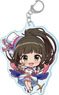 The Idolm@ster Cinderella Girls Puchichoko Acrylic Key Ring [Ayame Hamaguchi] (Anime Toy)