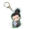 Gyugyutto Acrylic Key Ring Part2 Naruto: Shippuden Shikamaru Nara (Anime Toy)