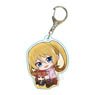 Gyugyutto Acrylic Key Ring Temple Mia Christophe (Anime Toy)