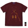 Ultraman Zetton T-Shirt Burgundy M (Anime Toy)