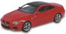 BMW M6 Coupe Red (Diecast Car)