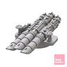 IJN Type 12 Nendo Triple Torpedo Tube 610mm (1923) (Set of 2) (Plastic model)