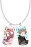 The Girl I Like Forgot Her Glasses Acrylic Dog Tags Necklace A (Life-size) (Anime Toy)