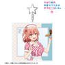 My Teen Romantic Comedy Snafu Climax [Especially Illustrated] Yui Yuigahama American Diner Ver. Big Acrylic Key Ring (Anime Toy)