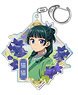 The Apothecary Diaries Flower Motif Acrylic Key Ring Maomao B (Bellflower) (Anime Toy)