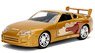 F&F Slap Jack`s Toyota Supra Gold (Diecast Car)