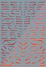 1/100 GM Line Decal No.11 [Mechanics Form] Vivid Red & Neon Red (Material)