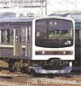 1/80(HO) J.R.East Series 205-600 Nikko Line Four Car Set Finished Model w/Interior (4-Car Set) (Pre-colored Completed) (Model Train)